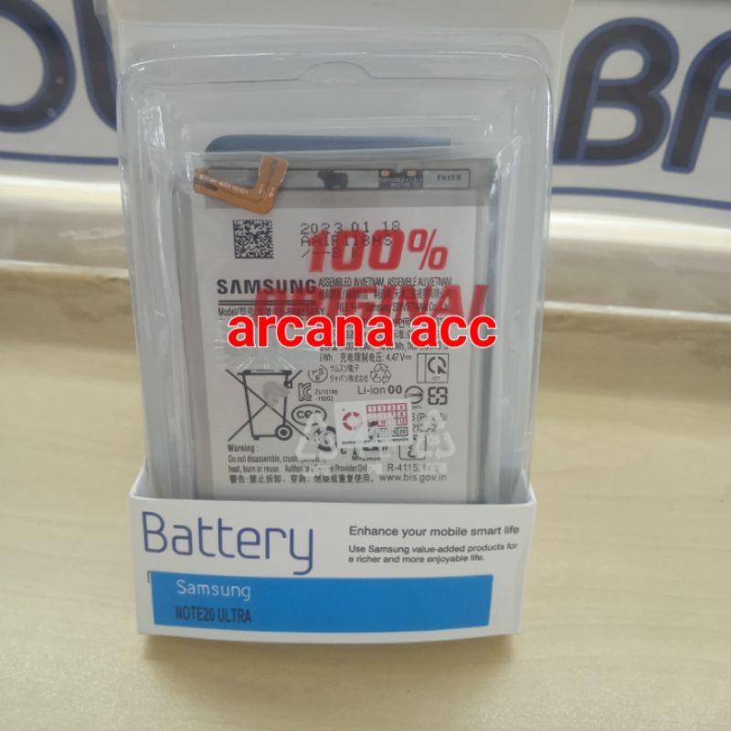 Samsung Note 20 Ultra 5G batrey battery baterai batre Samsung Note 20 Ultra 5G EB-BN985ABY NEW ORIGI