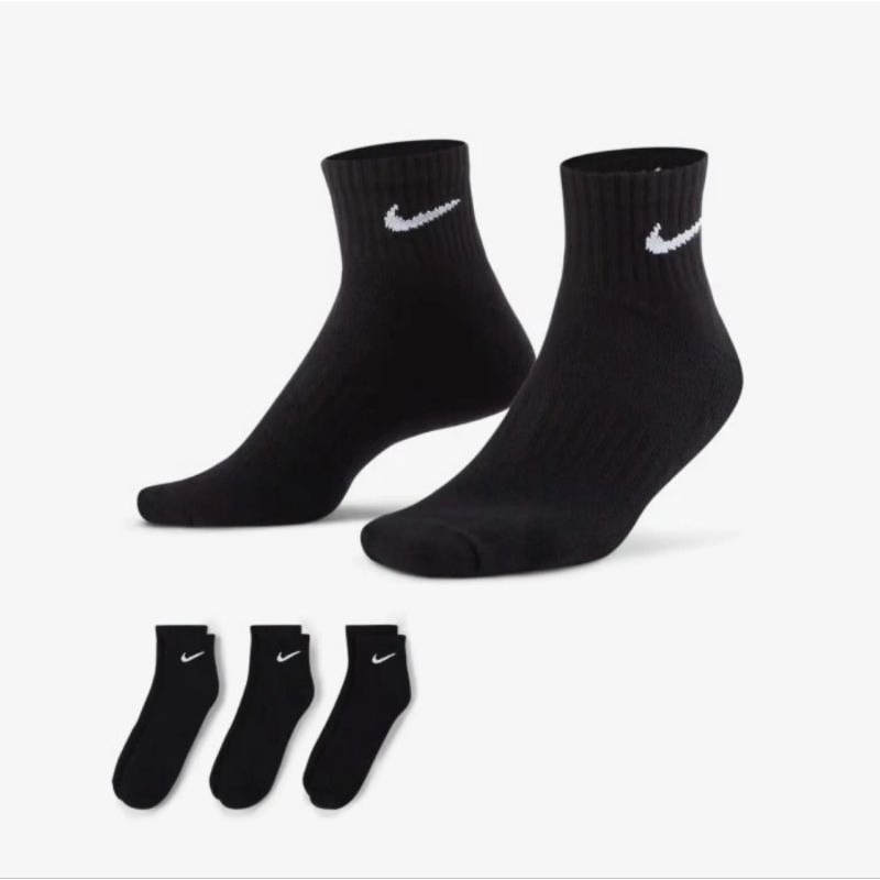Nike Everyday Cushioned Ankle Socks ( Kaos Kaki Nike ) Original BNIP