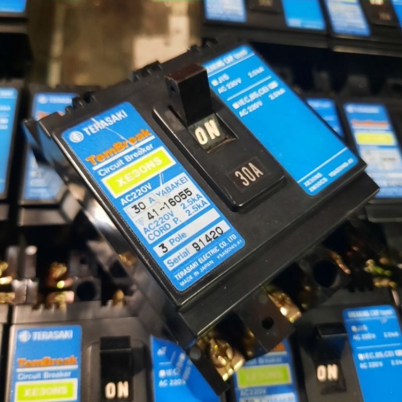 mccb nfb breaker terasaki xe30ns 15A 30A