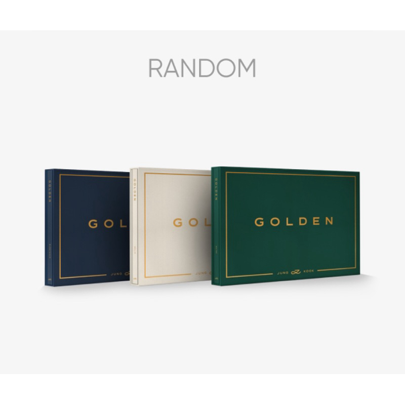 (PO KOREA) JUNGKOOK BTS ‘GOLDEN’ (RANDOM) OFFICIAL