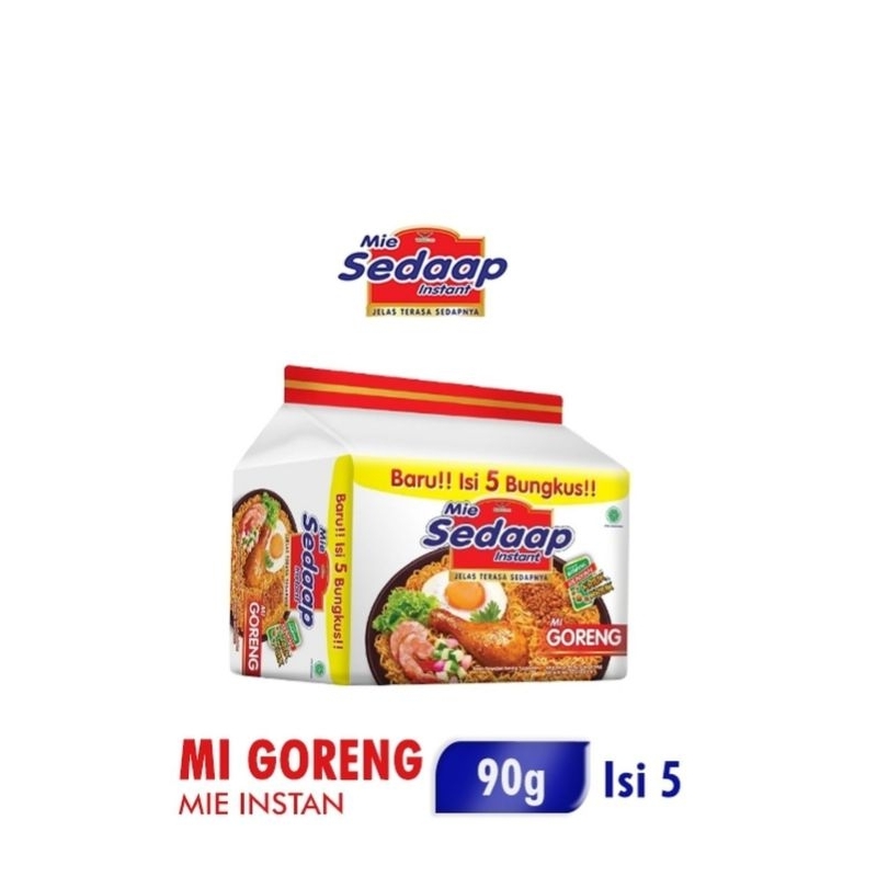 

mie sedaap instan goreng isi 5