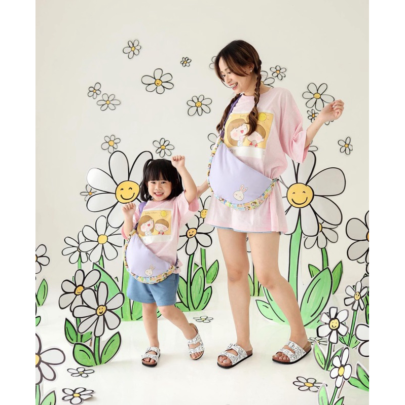 BYEOL X SALLY PIPER Comic Moon Bag - Small - Lilac