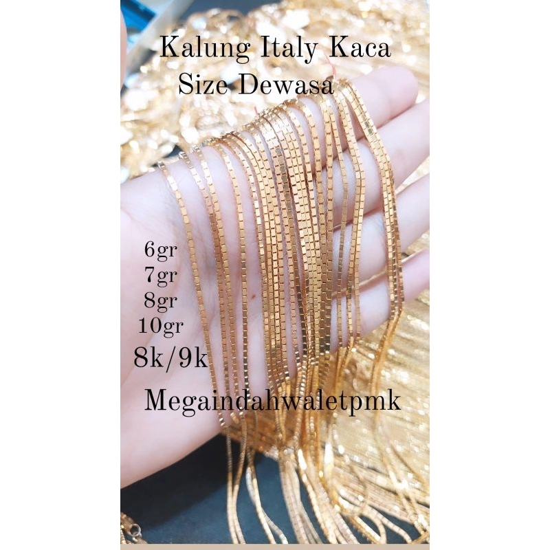 Kalung Italy Kaca fashions