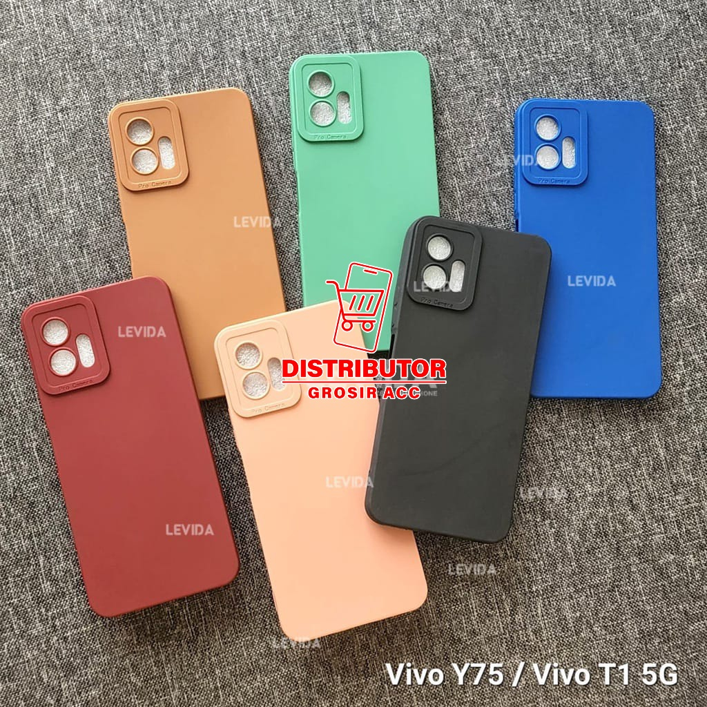 VIVO T1 5G CASE MACARON PRO CAMERA CASE VIVO T1 5G