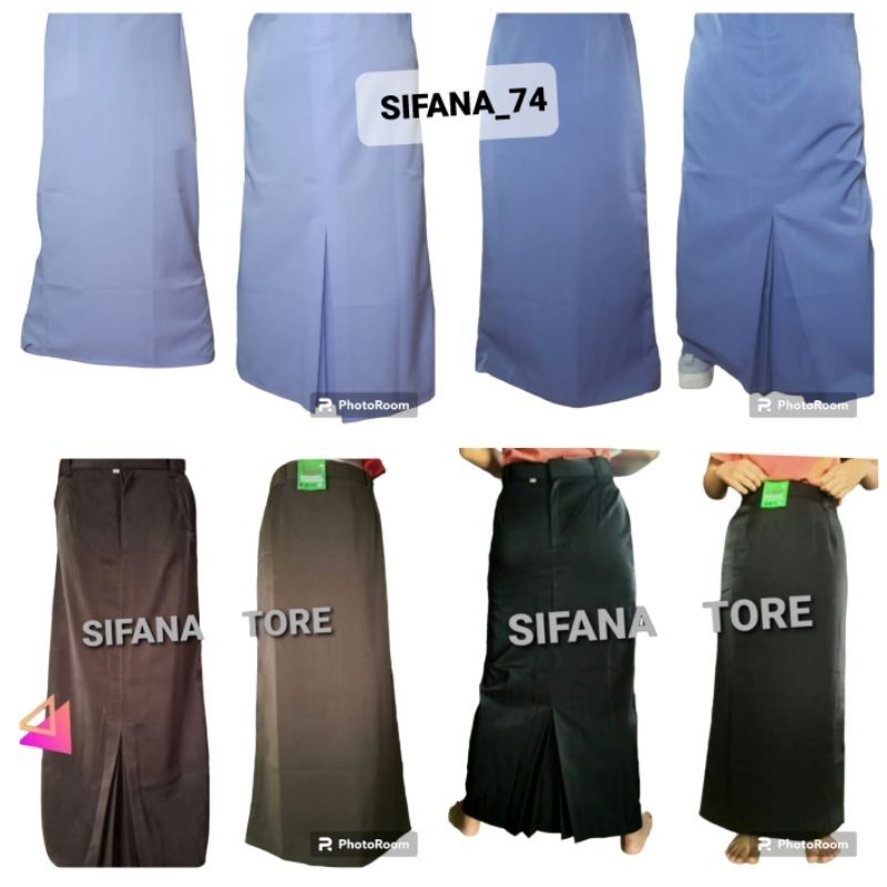 ROK SPAN BELAH BELAKANG ROK SPAN BELAKANG SMP MTS SMK SMA PANJANG