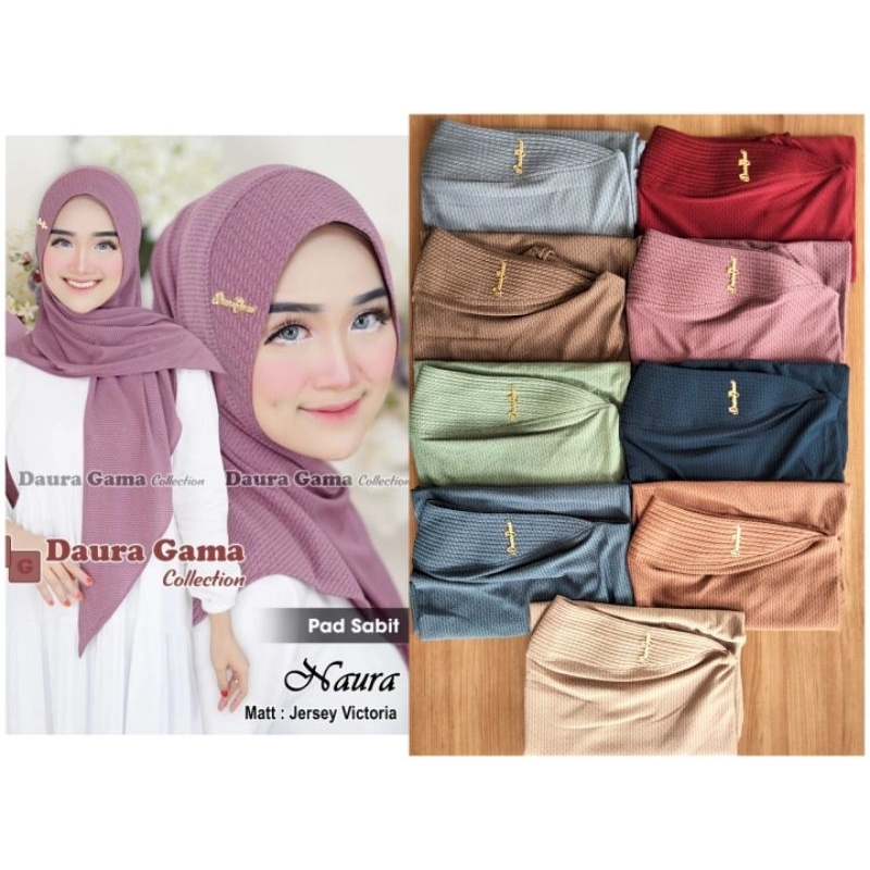 Hijab segitiga instan pet/Segitiga instan pet daura