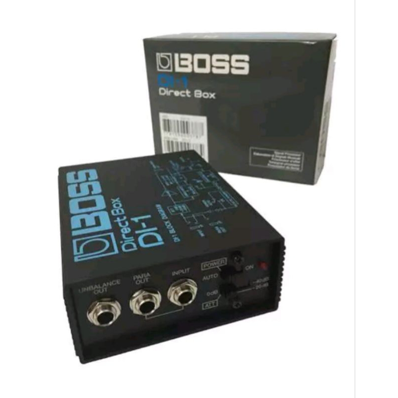 [Ready Stock] BOSS Direct Box DI BOX ACTIVE DI-1 DI1 di1 Boss Original Gaaransi Resmi