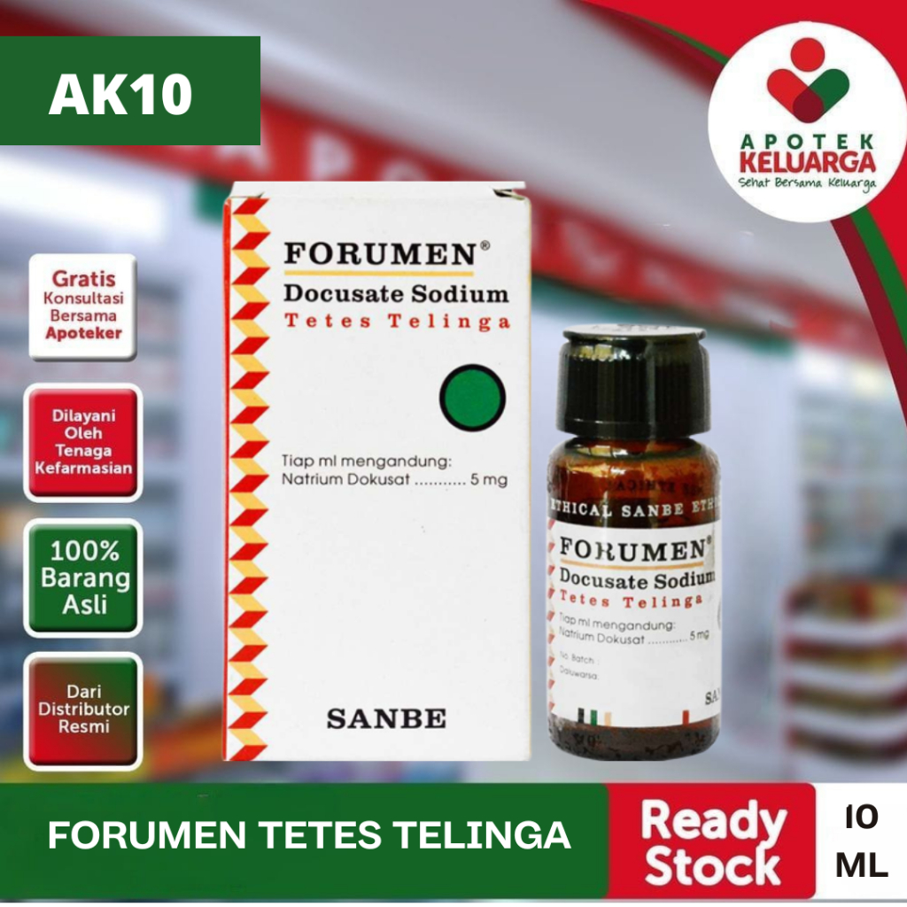 FORUMEN TETES TELINGA# MEMBANTU MENGELUARKAN KOTORAN TELINGA, MELUNAKKAN KOTORAN TELINGA #PADANG