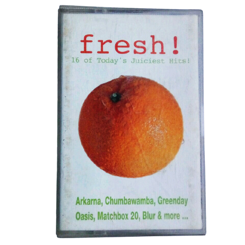 kaset pita - compilation - fresh . RADIOHEAD, OASIS, THE VERVE, SUEDE, GREEN DAY, BLUR, ETC