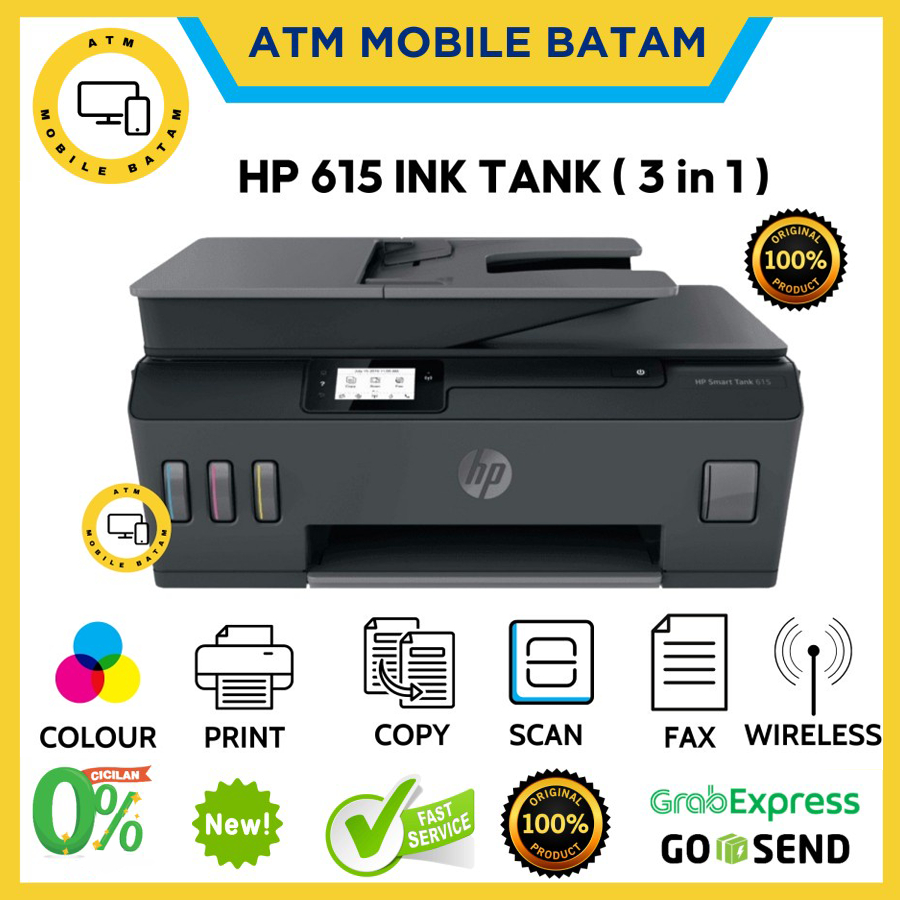 printer hp 615 all in one wireless