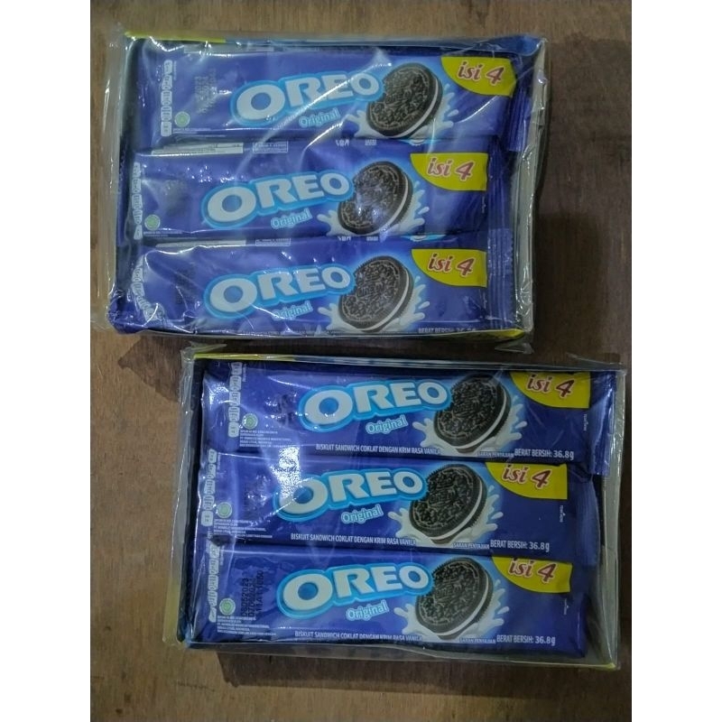 

Oreo biskuit oreo rasa vanilla