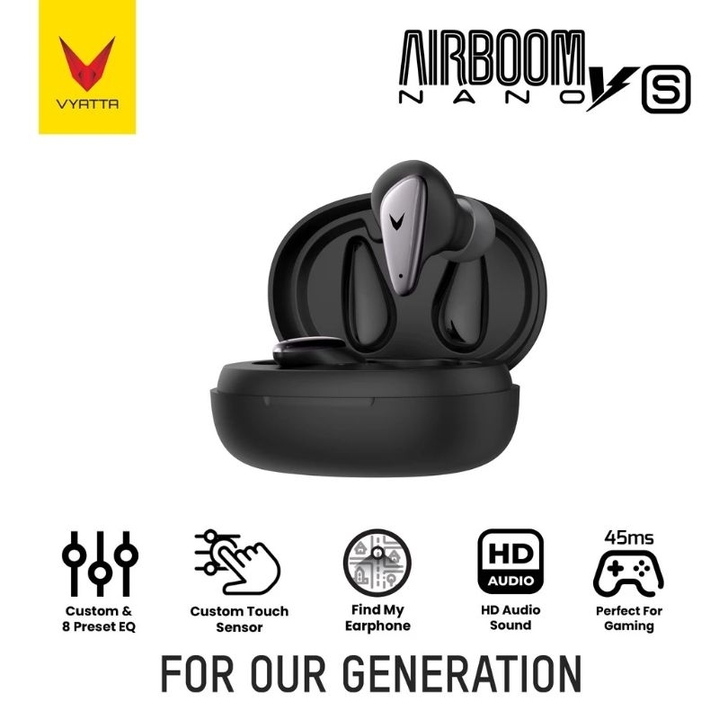 TWS BLUETOOTH GAMING VYATTA AIRBOOM NANO