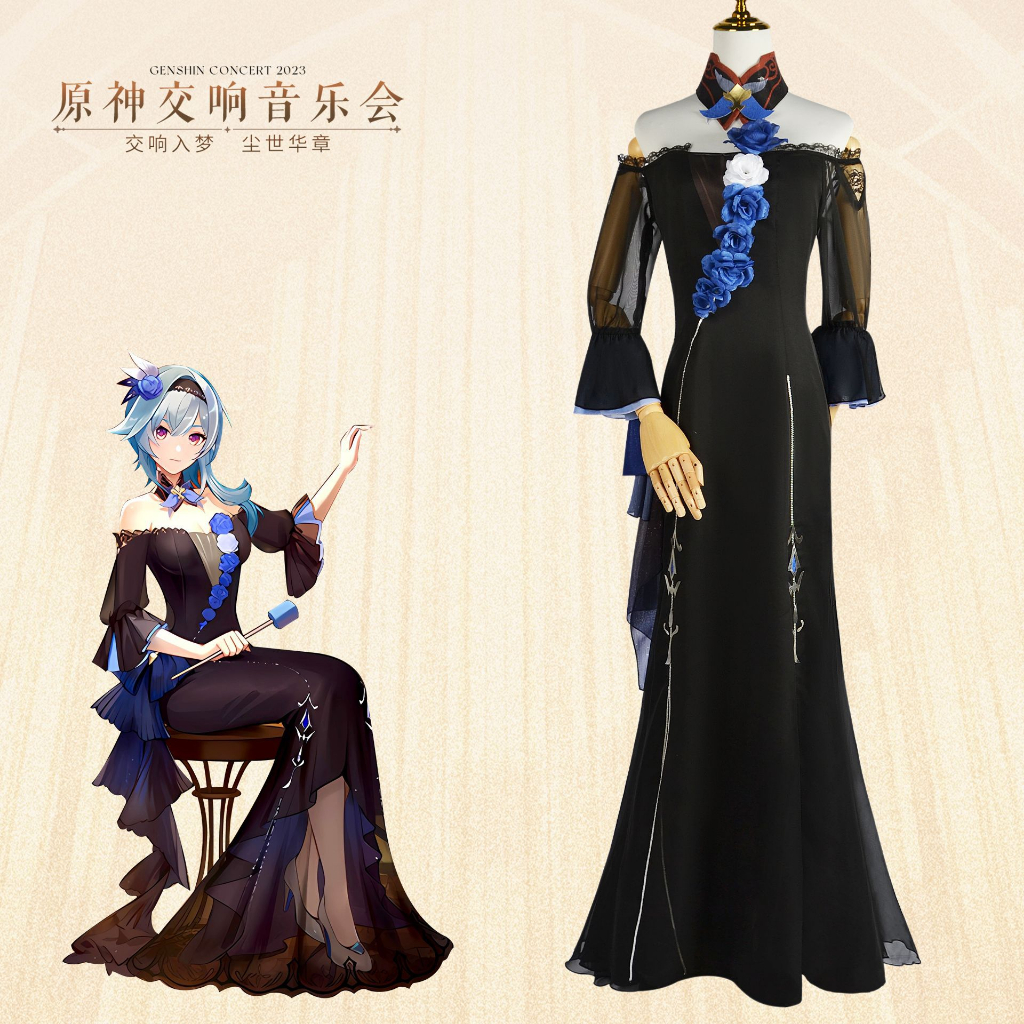 WAIFUKU - PO Eula Orkestra Orchestra Genshin Impact Kostum Cosplay Costume Brand Wudu Iyungtoo