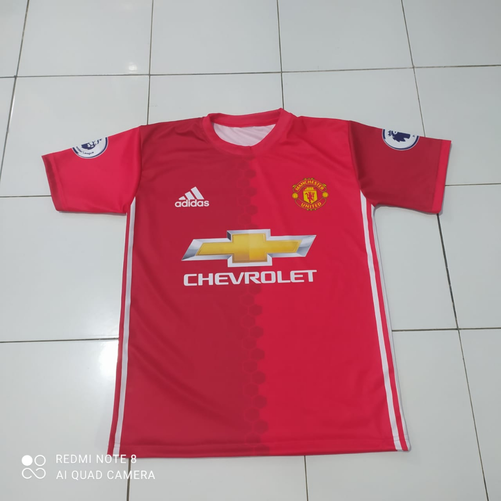 JERSEY MANCHESTER UNITED 2016 FULL PRINTING