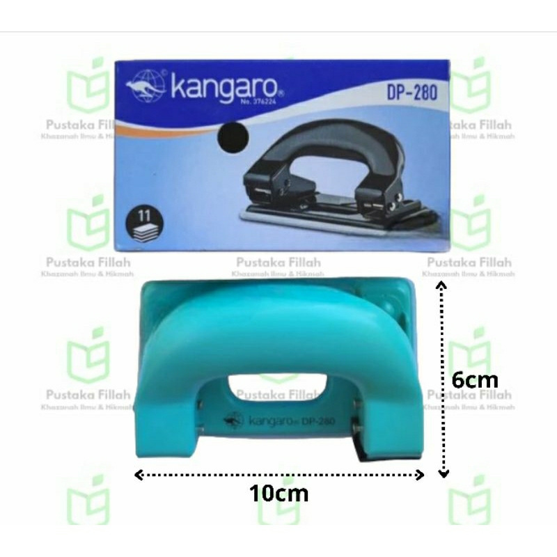 

Pembolong Kertas KANGARO DP-280 || Hole Punch 2 Holes 80mm Perforator