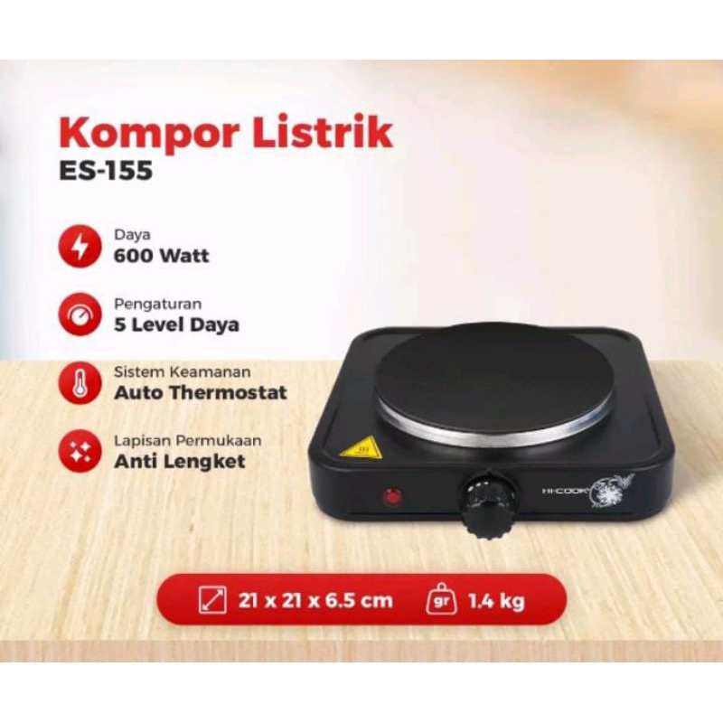 Hi-Cook Kompor Listrik ES 155