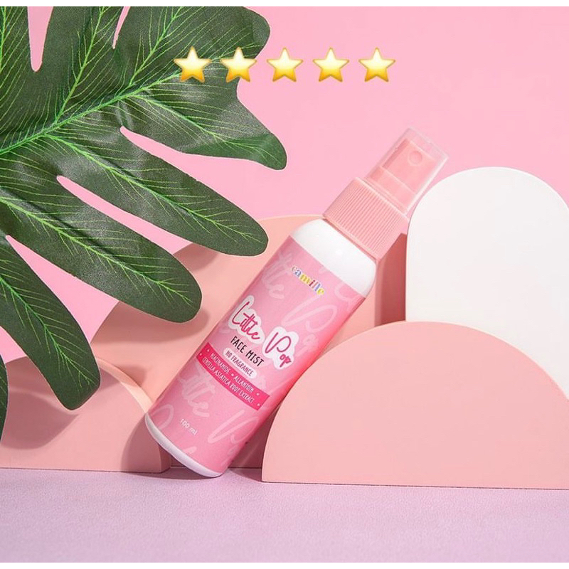 READY COD CAMILLE FACE MIST LITTLE POP camile facemist beauty water littlepop