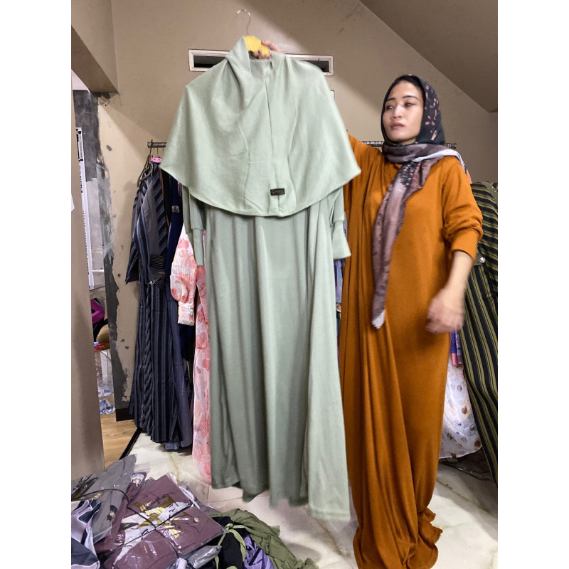 dress knit original qisya jaya