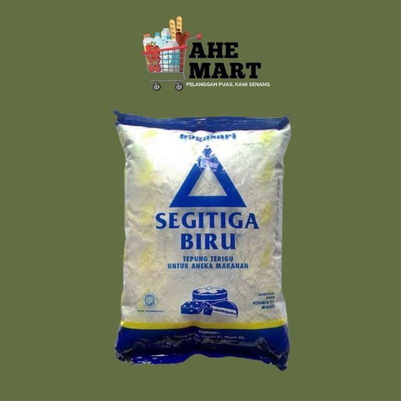 

TEPUNG TERIGU SEGITIGA BIRU KEMASAN 1KG