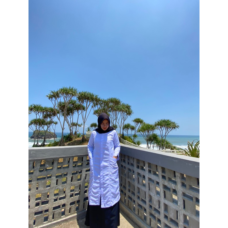 atasan putih tunik cewek model terbaru terkeceh