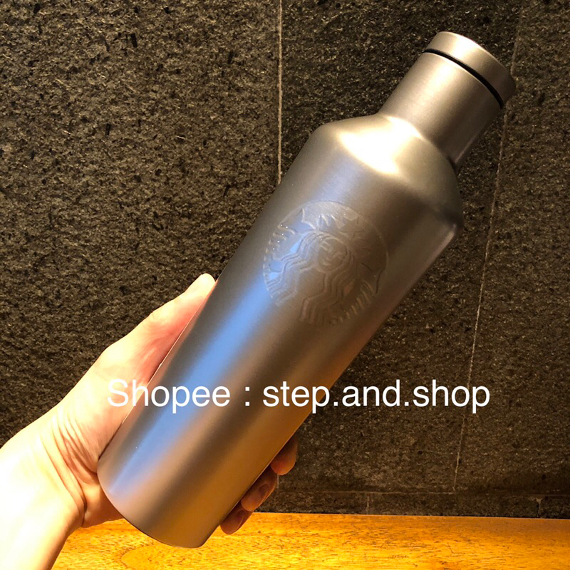 Starbucks Corkcircle Tumbler Stainless - Silver Colour Ed - Rare Limited Edition