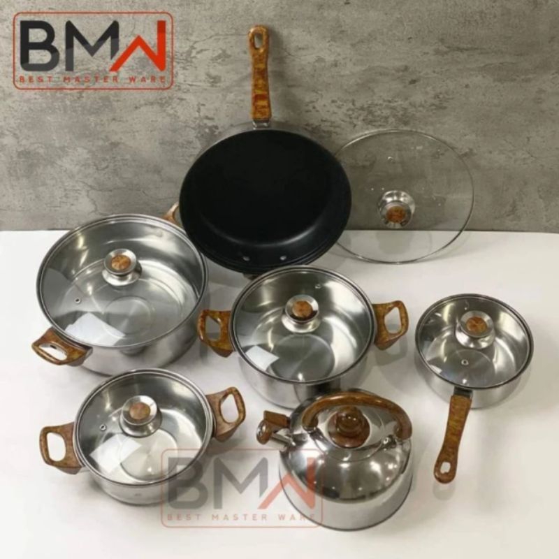 Beverly Set Cookware Set 12pcs (BMW)