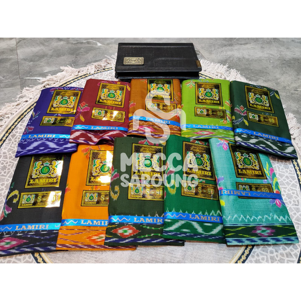 SARUNG LAMIRI ORIGINAL S90 MST KEMBANG MADURA FULL SUTRA FUL ORI