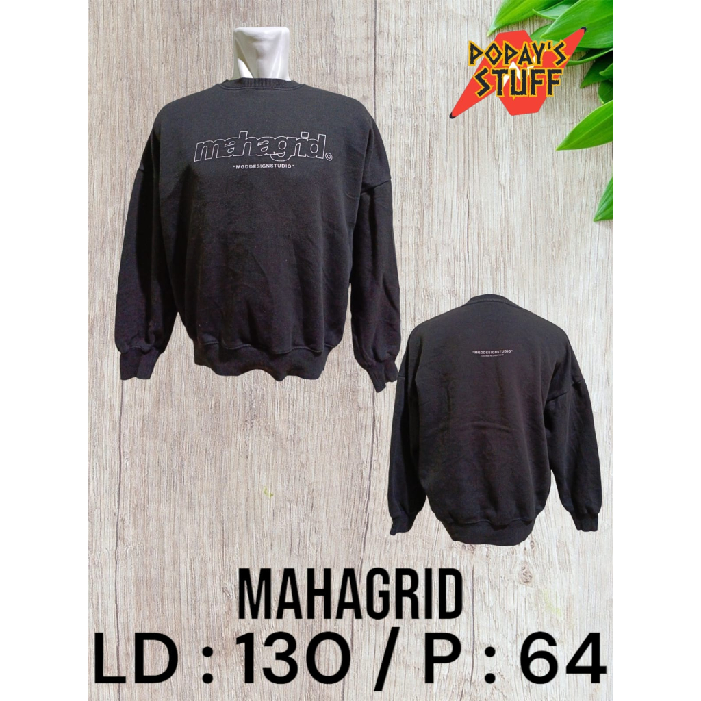 Sweater Crewneck Mahagrid