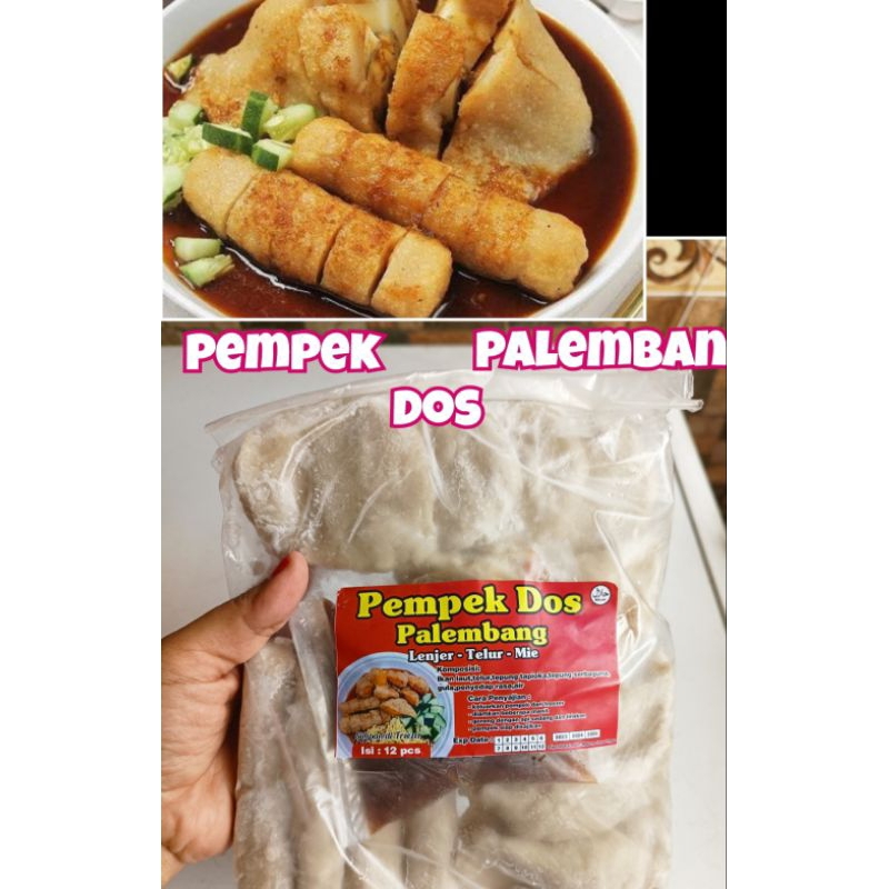 

PEMPEK DOS PALEMBANG ISI 12