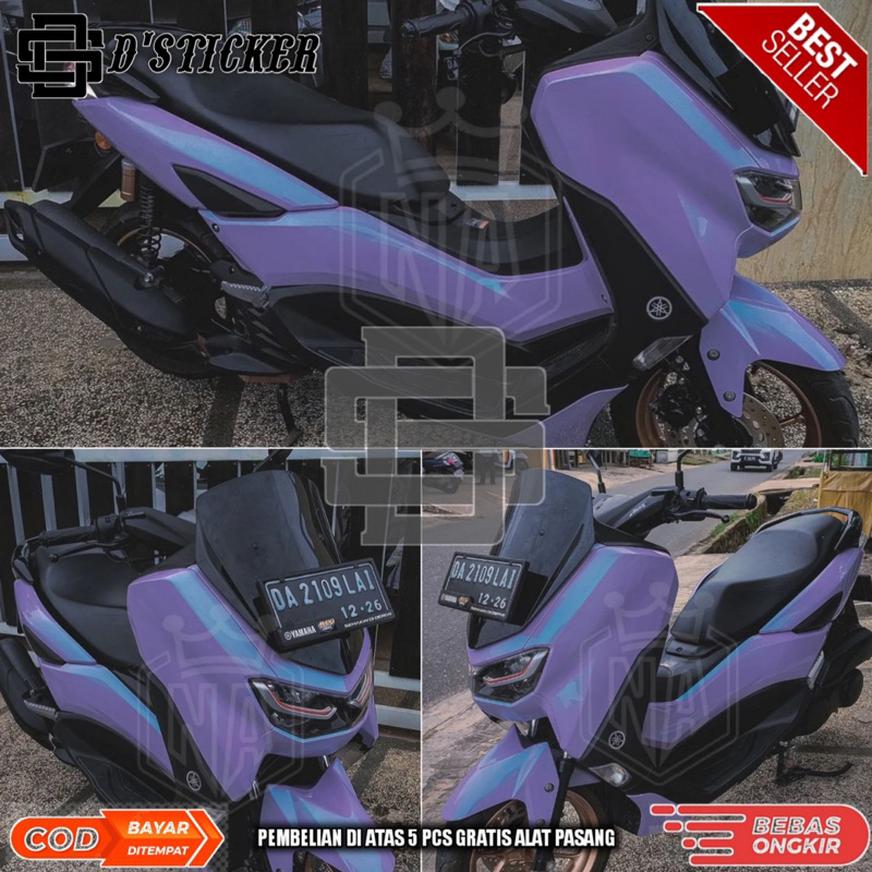 skotlet motor dan mobil warna ungu lilac lembayung biru kualitas premium