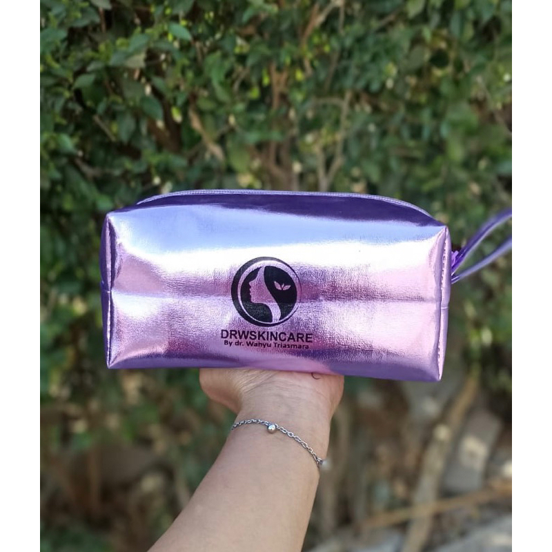 (minimal order 200  pcs) # POUCH HOTPRINT PINK BAHAN PREMIUM Pouch pernikahan souvenir pouch souveni