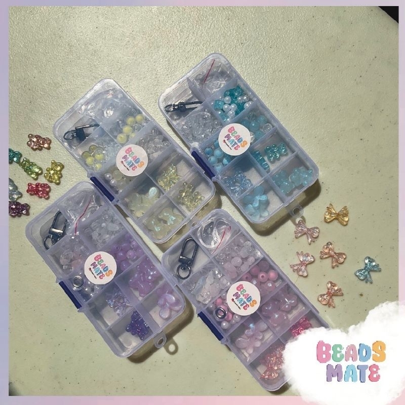 DIY Beads Kit | Manik-manik Set Box Gelang Phonestrap