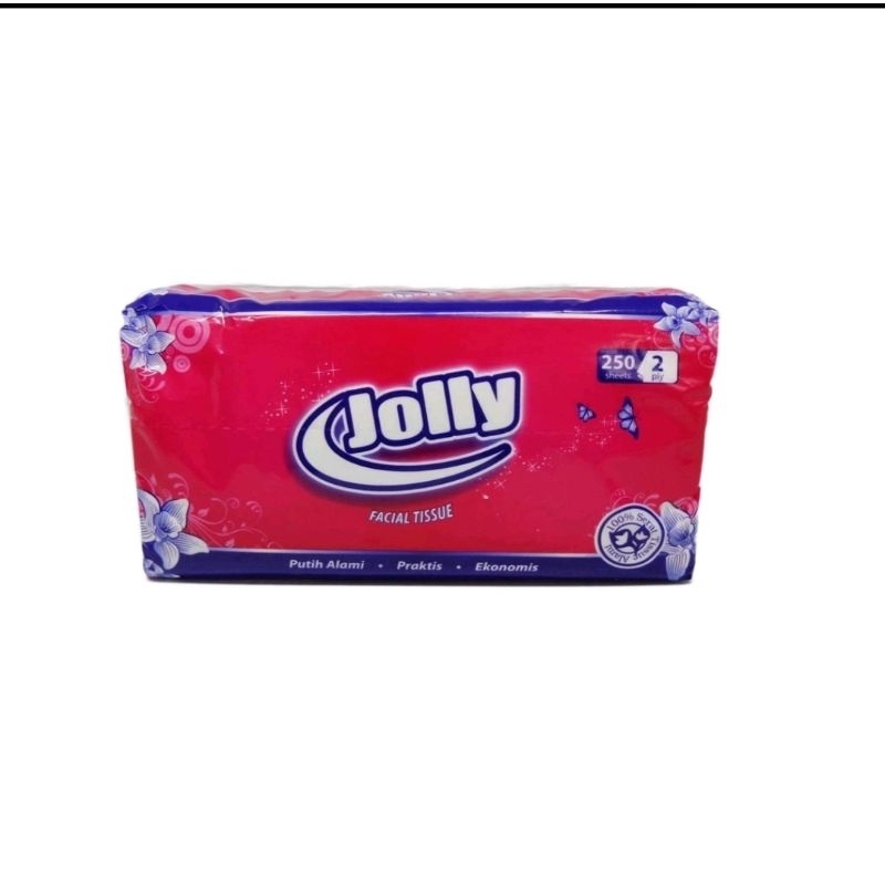 Tissu jolly 250 sheet 2 ply murah