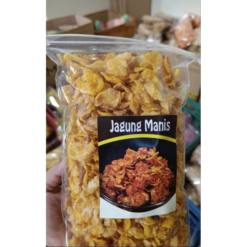 

keripik jagung mnais