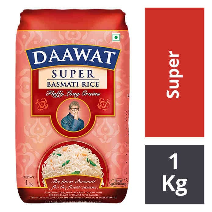 

BERAS DAAWAT SUPER BASMATI RICE 1 KG