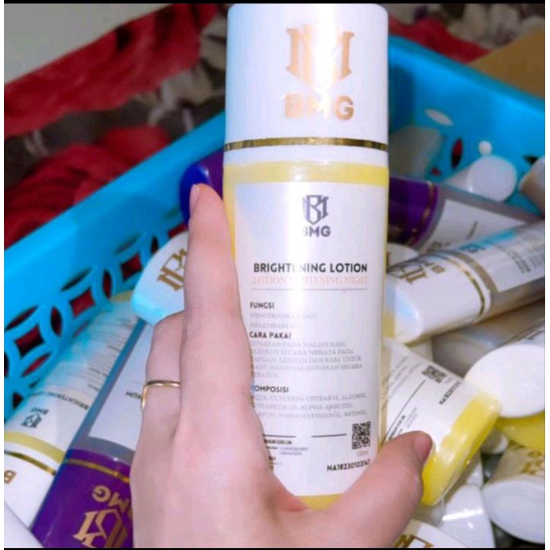 BMG brightening lotion whitening night