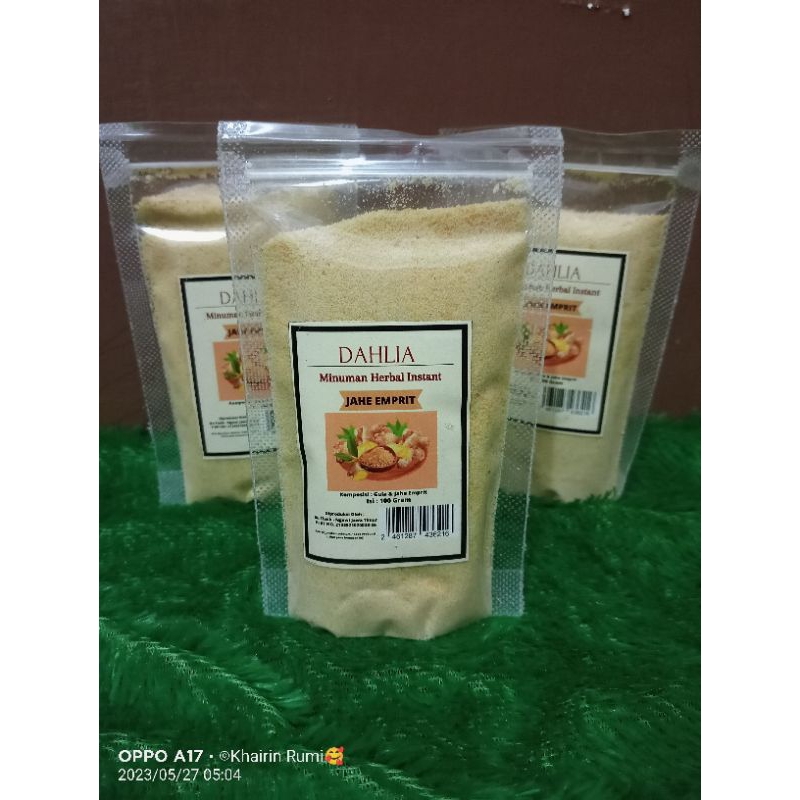 

JAMU HERBAL INSTAN (JAHE EMPRIT)