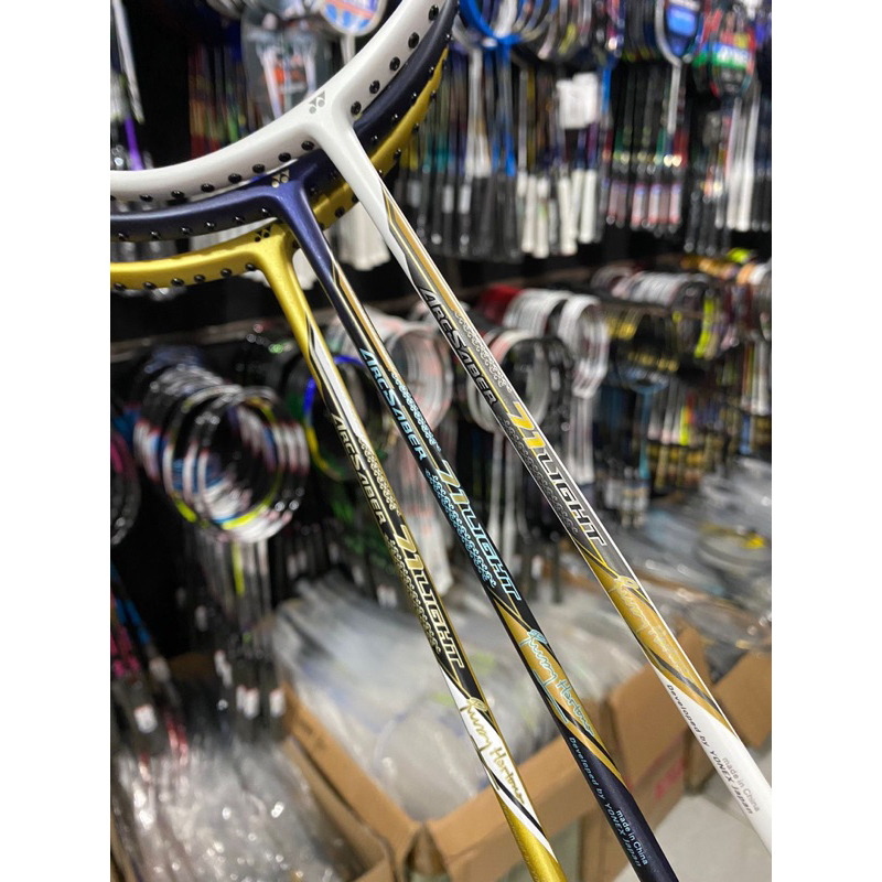 ORIGINAL YONEX Raket badminton arsaber 71light/nanoray 70 Rudy Hartono/ astrox lite21/27i/voltriclit