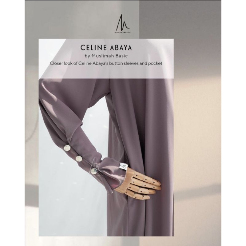 Celine Abaya Muslimahbasic