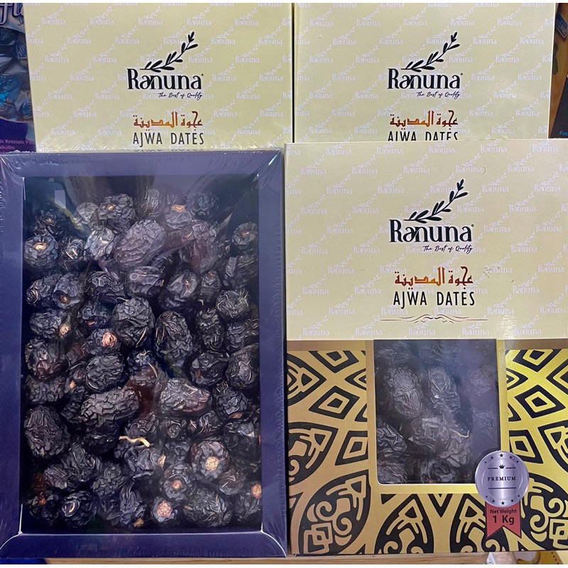 

Kurma Ajwa Ranuna Organik Premium 1kg