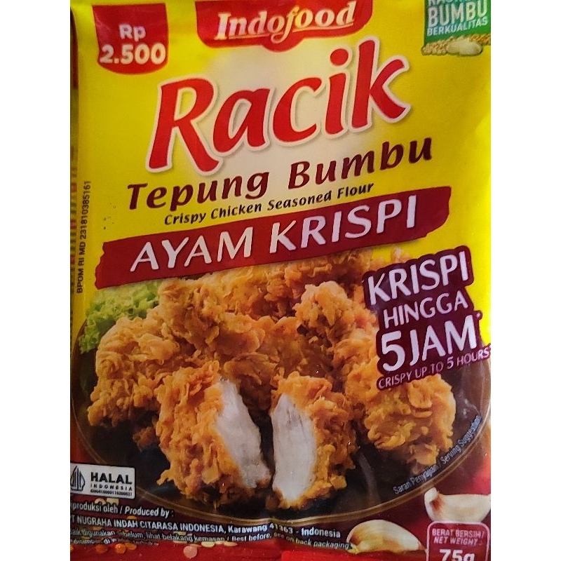 

Tepung bumbu racik ayam krispi