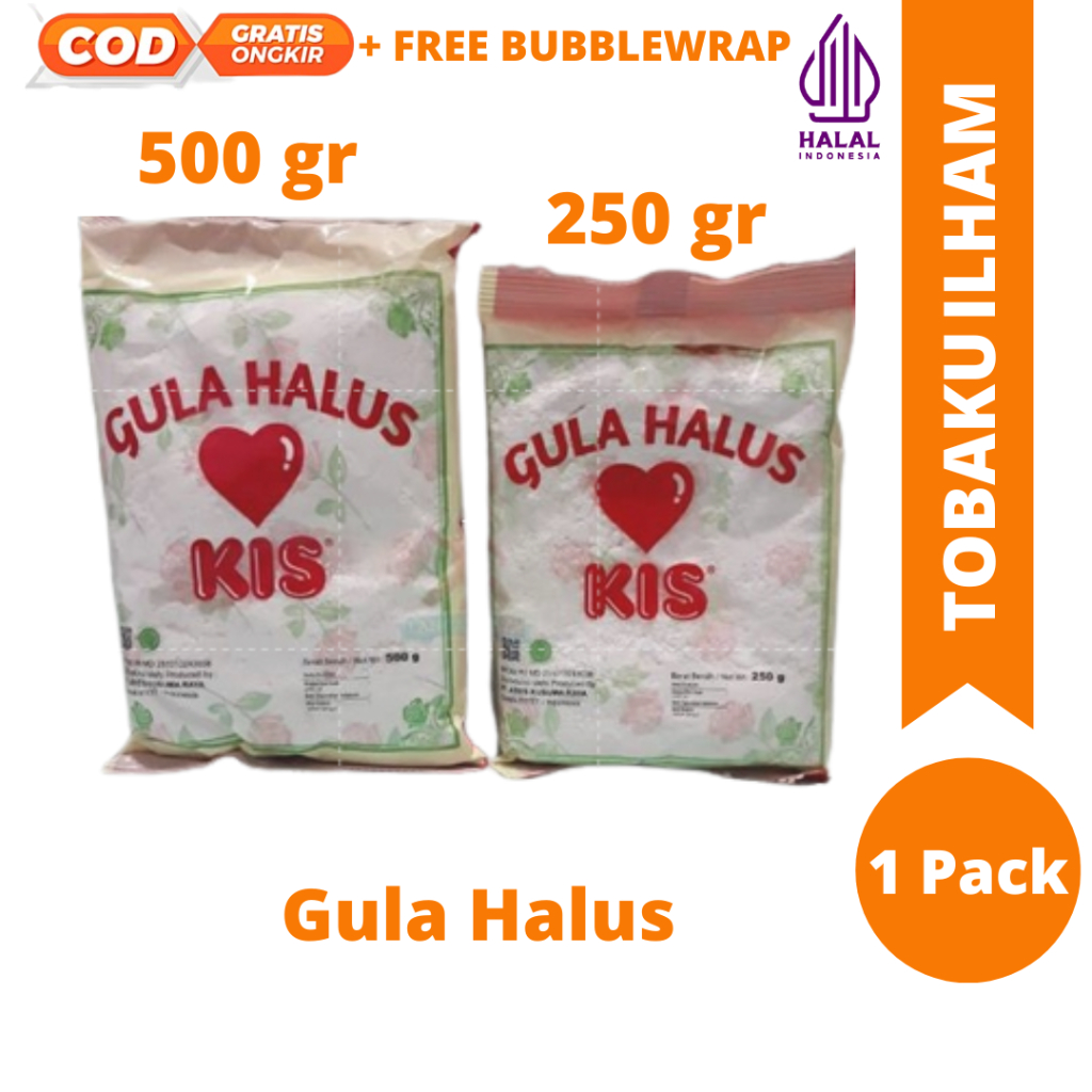 

CHEFMATE KIS GULA HALUS 250gr/500gr