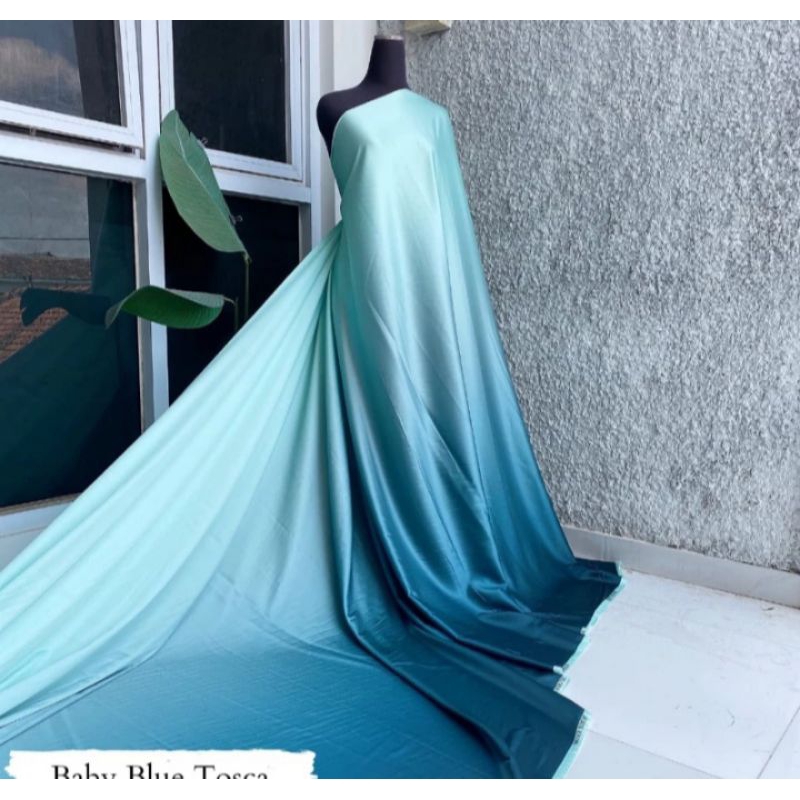 ￼KAIN SILK GRADASI | KAIN 2 WARNA | SILK GRADASI | harga per 0,5 meter | Bridesmaid Puspitatex