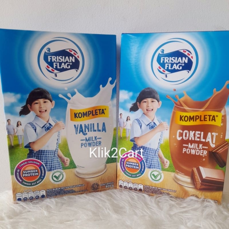 

Frisian Flag Kompeta 800gr / vanila / coklat / susu frisian flag