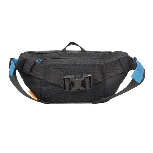 Tas Selempang Kalibre Vestone Waist Bag 2L Black 921534000 - Tas Slempang Pria Hitam Original