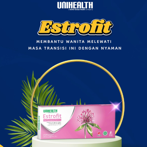 Obat Menopause Wanita BPOM Estrofit Pre-Menopause Formula 24 Tablet Obat Menopause Dini