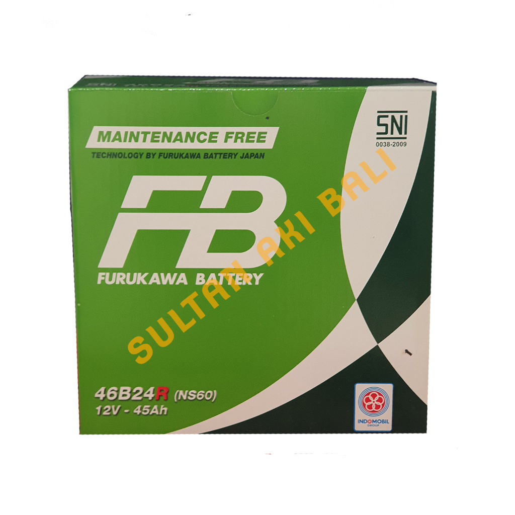 AKI MOBIL 46B24R MF/ ACCU/ BATTERY/ FURUKAWA