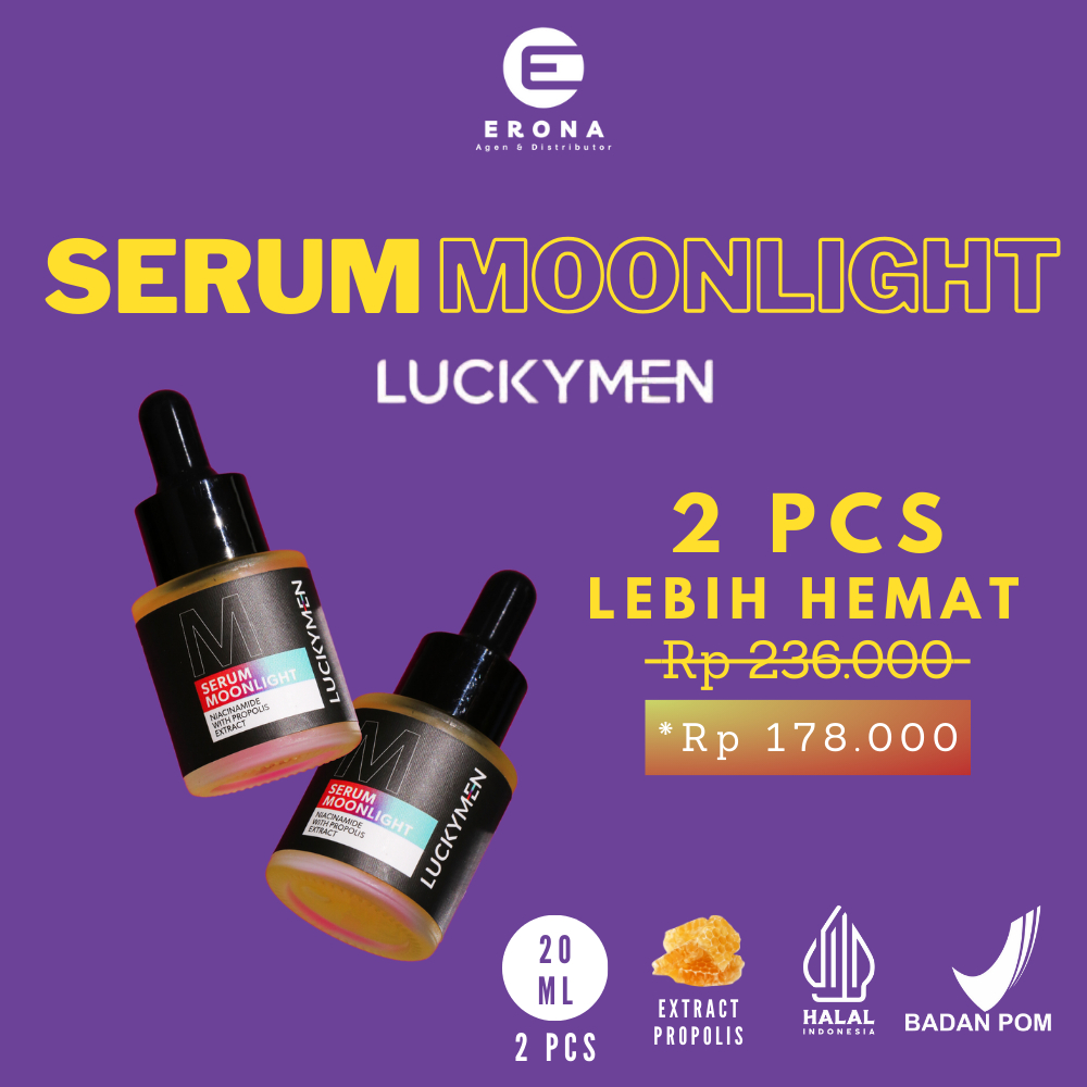 LUCKYMEN Serum Moonlight - 2 PCS