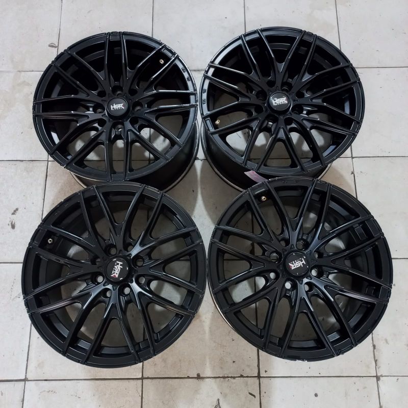 Velg Mobil HSR COMORO Ring 15 pcd 4x100/114.3 Et40 Brio.Ayla.Sigra.Yaris.Avanza
