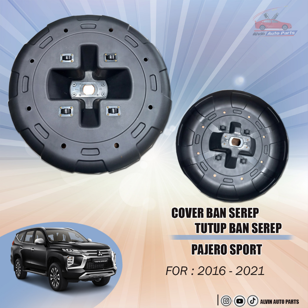 COVER BAN PAJERO SPORT 2016 - 2021 / TUTUP BAN SEREP PAJERO SPORT